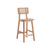 Versailles Counter Stool with Solid Wood Frame