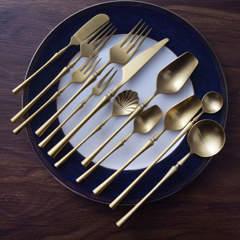 Mercer41 Naajim Stainless Steel Flatware Set - Service for 4