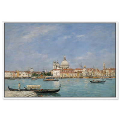 St. Maria Salute San Giorgio Canvas Countryside Wall Art by Art Remedy