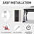 10 pi. L 10 pi. D Pavillon de jardin en acier avec filet (installation rapide)-61292555