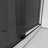 44" - 48" W 76" H Reversible Semi-Frameless Shower Door with ClearMax Technology-1220341751