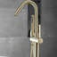 1 Handle Floor Clawfoot Tub Faucet with Diverter
