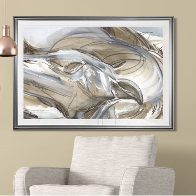 « cheval abstraction i », impression