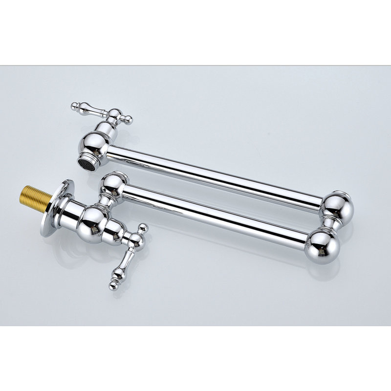 Robinet remplisseur mural, Chrome chrome