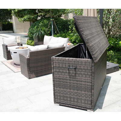 - Person Patio Conversation Set with Cushions
