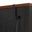 Armoire réfrigérée de style champêtre avec prise électrique et espace de rangement-1460002564