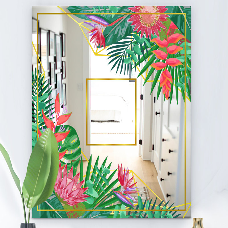 Miroir de salle de bain Efflorescent, H 39,4 po x l 29,5 po