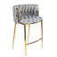 Ensemble de salle à manger à hauteur de comptoir 5 pièces avec table sculpturale Seraphina Balmain -102292478