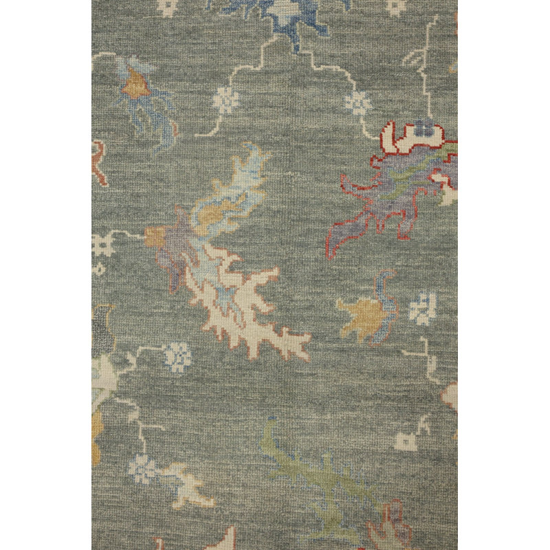 Oushak Rugs One-of-a-Kind Rectangle 12'2" X 15' Area Rug