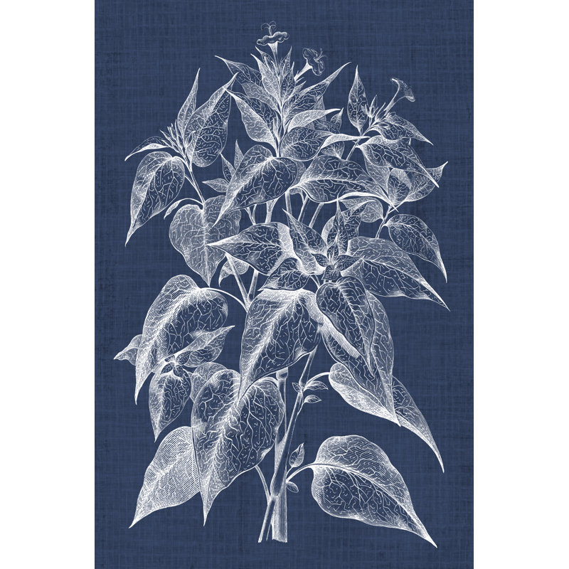 Foliage Chintz III by Vision Studio - Painting Print, Wrapped Canvas, 30cm H x 20cm W