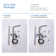 KIBI Circular 2-in-1 Single Hole Pull Out Kitchen Faucet