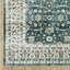 Tapis bleu sarcelle / ivoire Jadalynn-985047883