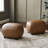 23" W Faux Leather Ottoman-1562724435