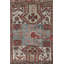Rug & Kilim’S Kazak Style Square Rug With Polychromatic Geometric Patterns
