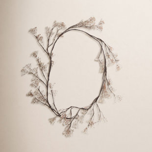 16'' in. Lighted Faux Baby's Breath Garland