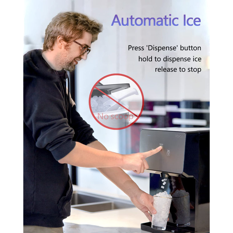 KB Ice 30 Lb. Daily Production Nugget Ice Portable Ice Maker