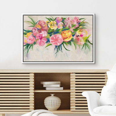 Flower Blossom " Colorful Wildflower Garden Illustrations Botanical Floral Farmhouse Country Relax For Bedroom "