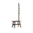Shoe Stool With Cloth Hanger (Walnut)