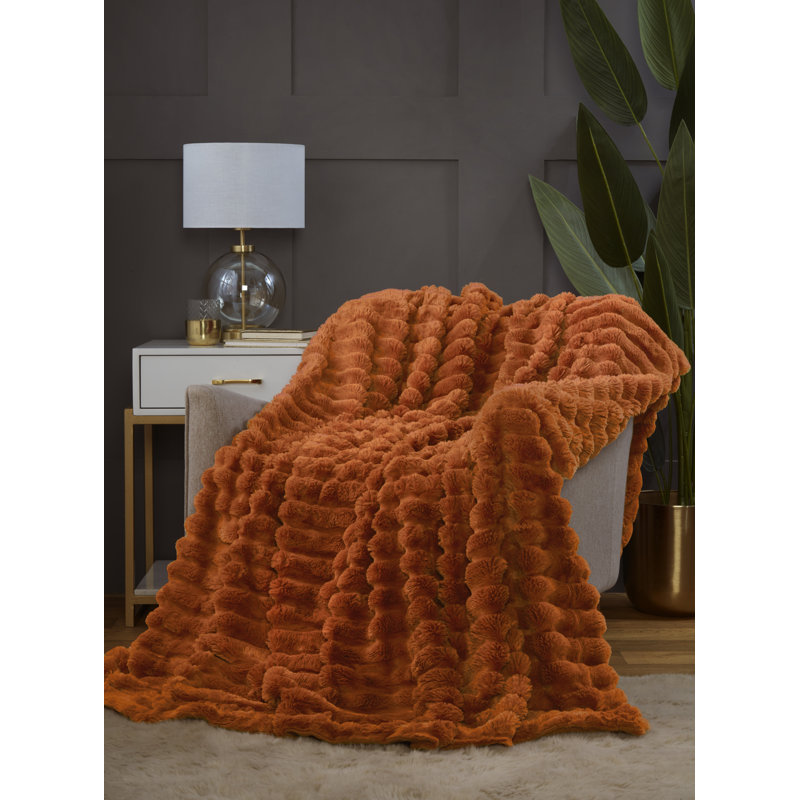 Fairmont Park Throw, Orange