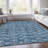 Washable Geometric Indoor / Outdoor Rug-1822315035