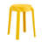 Of 6 Round Plastic Stools, Multi-Color Options, 3.3Lb Weight, 25Lb Package, Versatile Use, Mustard Seating - Stable And Secure-1885801111