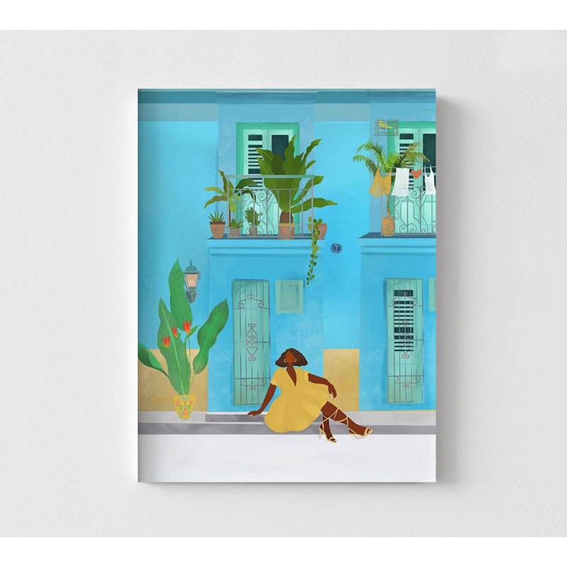 Cuba par Petra Lizde, idée de décoration de petite amie cubaine américaine, art mural de l'auberge de Miami, impression d'affiche Miami Airbnb