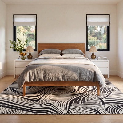 Novogratz Zebra Marble Self-Adhesive Wallpaper Roll