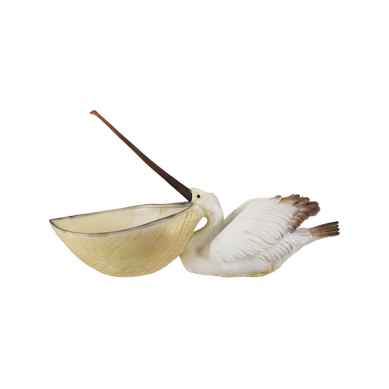 Decorative Resin Pelican Container