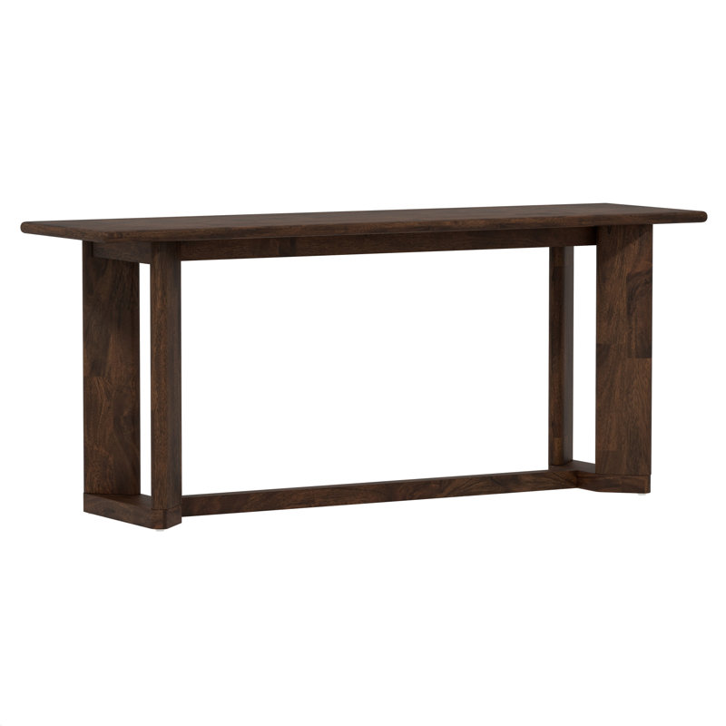 Laneway Solid Wood 58" Wide Dining Bench, 24” H x 58” W x 16” D