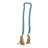 Barri Wood and Jute Decorative Bead Strand with Woven Texture and Tassel Detail Featuring Rustic Design and Contemporary Accents for Versatile Styling in Modern or Traditional Settings-2051900898