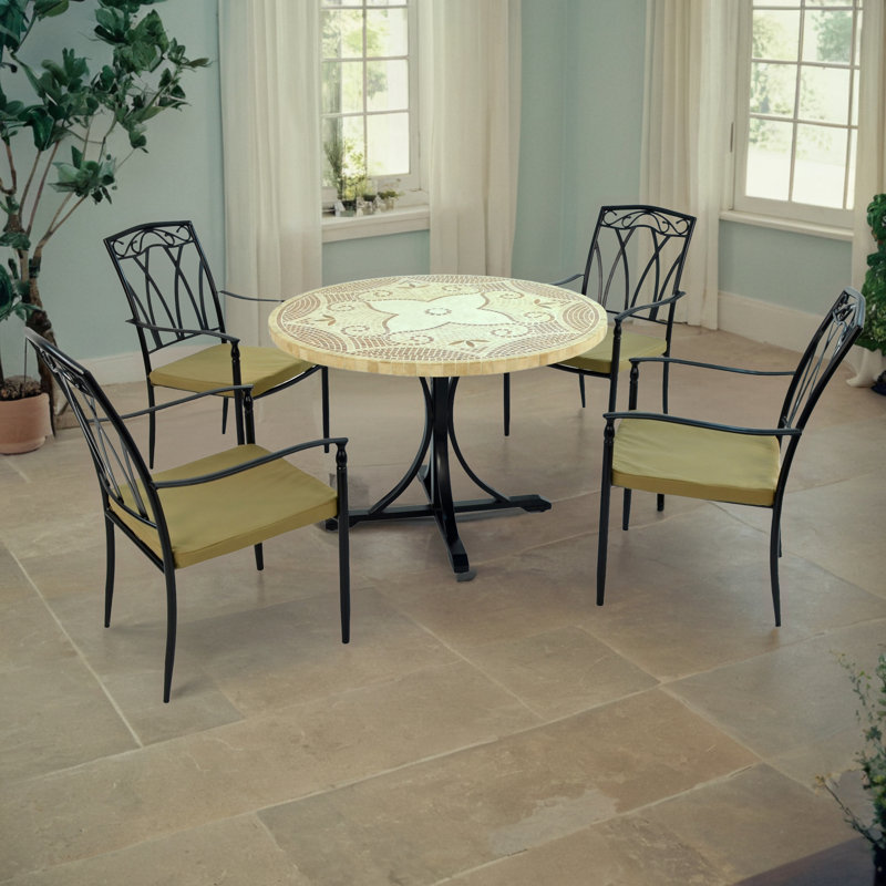 Goudreau 4 - Person Dining Set