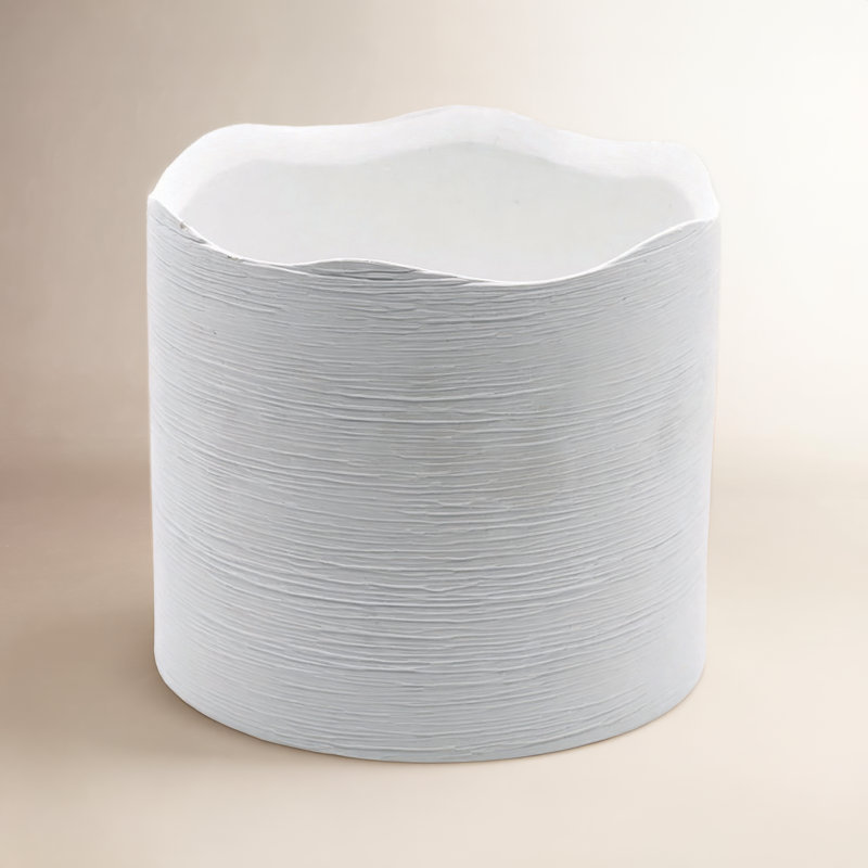 Handmade Ceramic Pot Planter, 6" H x 6.5" W x 6.5" D