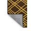 Tapis brun treillis lavable à la machine-243715128