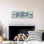 Signe de plage sur toile-1096977645