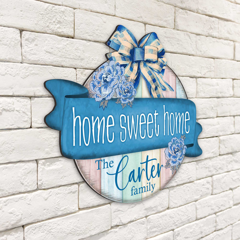 Enseigne personnalisée Manon Home Sweet Home, Oui