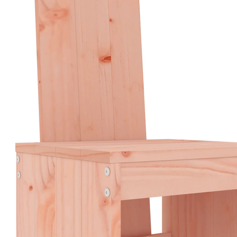 Aundreah Brayden Studio Bar Set with Wood Frame and Solid Wood Outer Material, Pink