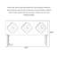 Console chic pour vestibule à motif quadrilobe-420124165-420124167
