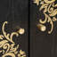 Solid Wood Rectangle Accent Cabinet
