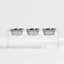 Tall Clear Triple Dog Bowl Feeder with Bowls-397908646