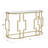Birnson 48 " W Glass Top Console Table