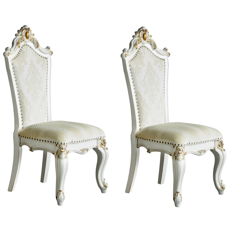 Paire de fauteuils d'appoint Butterscotch & Antique Pearl