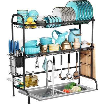 Adjustable Stainless Steel Dish Rack