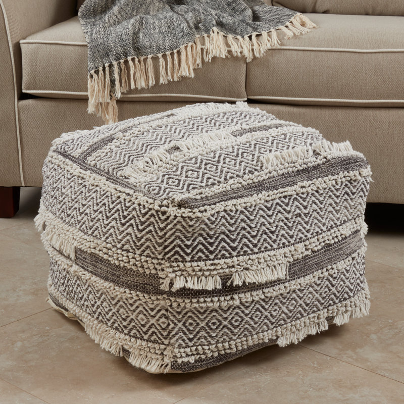 Cadey Upholstered Pouf