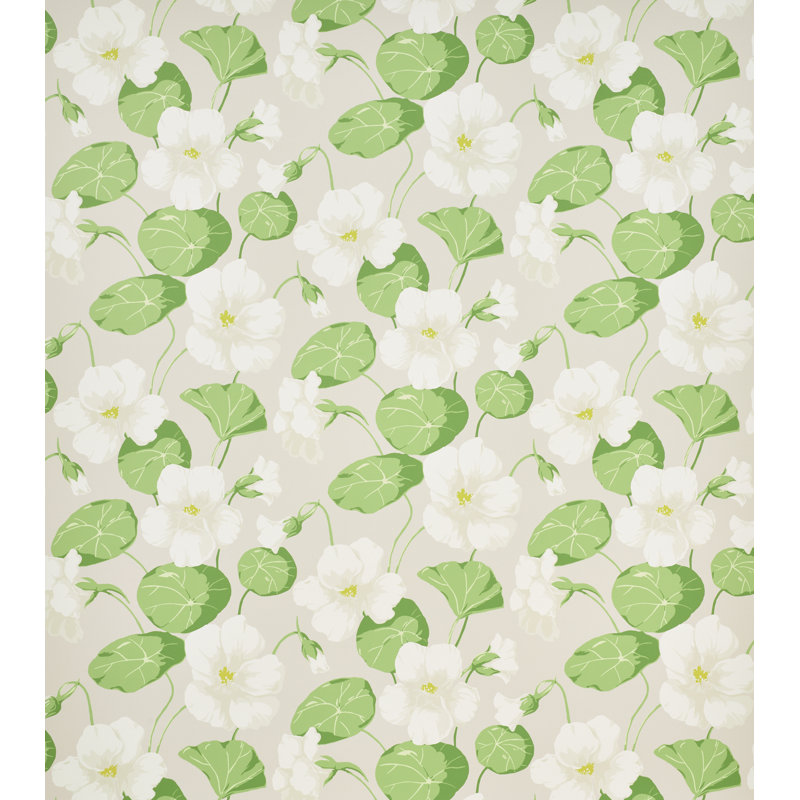 Nasturtium Wallpaper, Stone