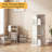 3 Tier Rotating Bookshelf, 360° Rotating White Bookcase for Small Spaces, Corner Bookshelf For Bedroom, Living Room, Study Room-736273591