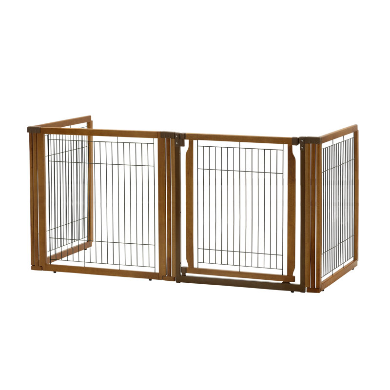 Barrière convertible pour animaux 4 panneaux elite, H 35,8 po x l 91,7 po x P 29,1 po