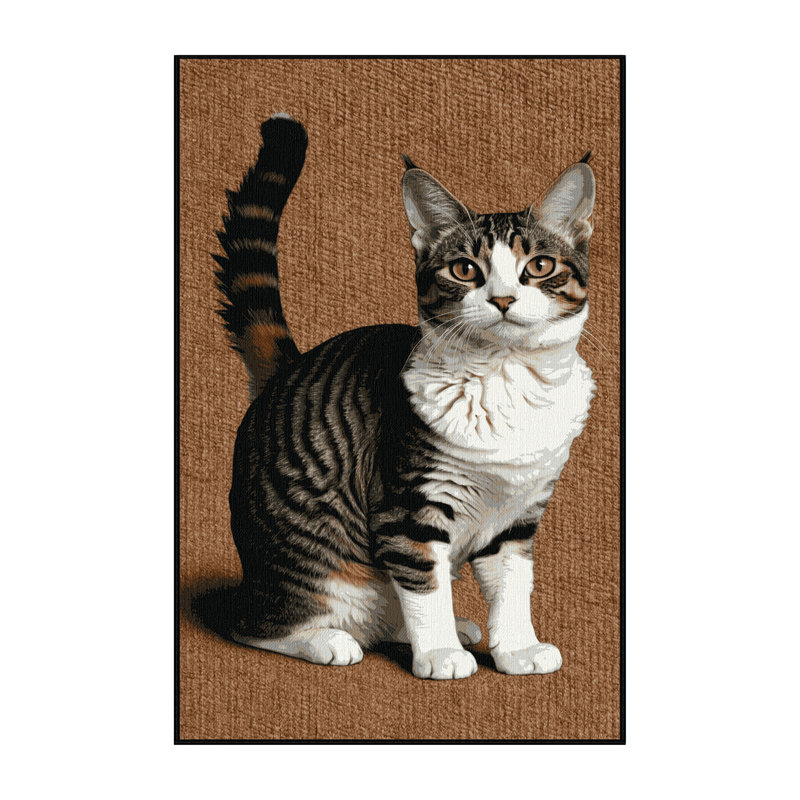  Tapis lavable Oregon Rex, Rectangulaire 2 pi x 3 pi