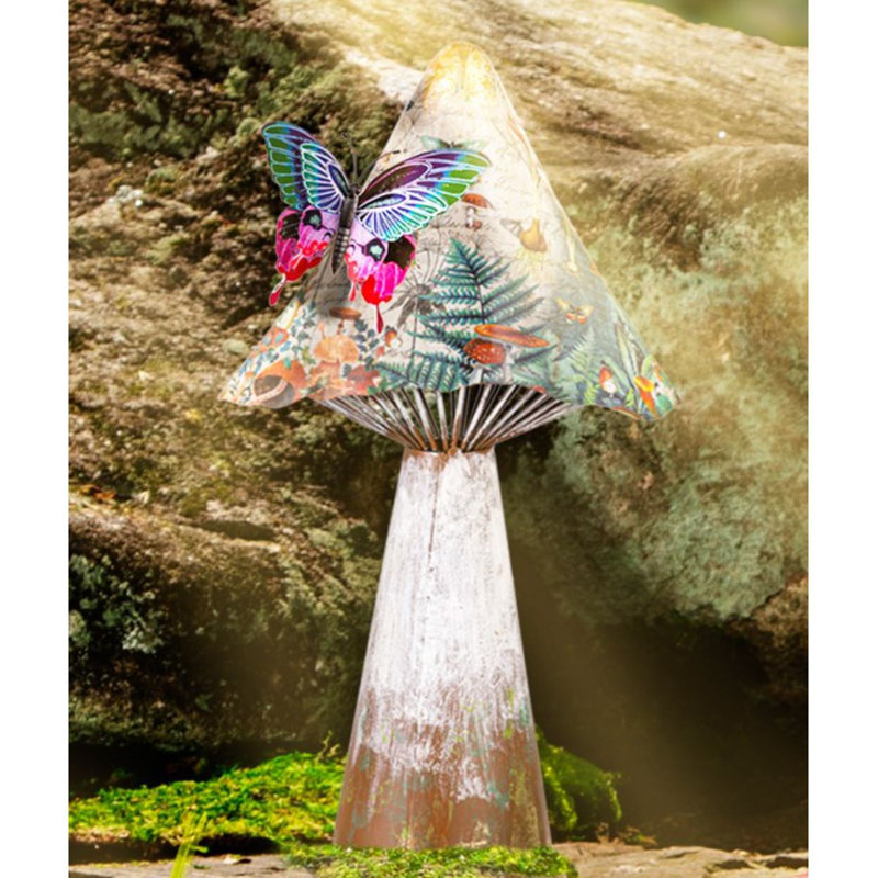 Statue de jardin en métal Plants & Flowers