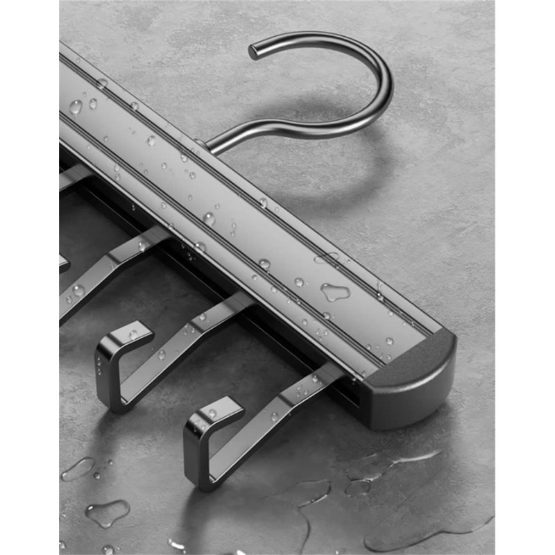 Cintre multifonctionnel en alliage d'aluminium, 6