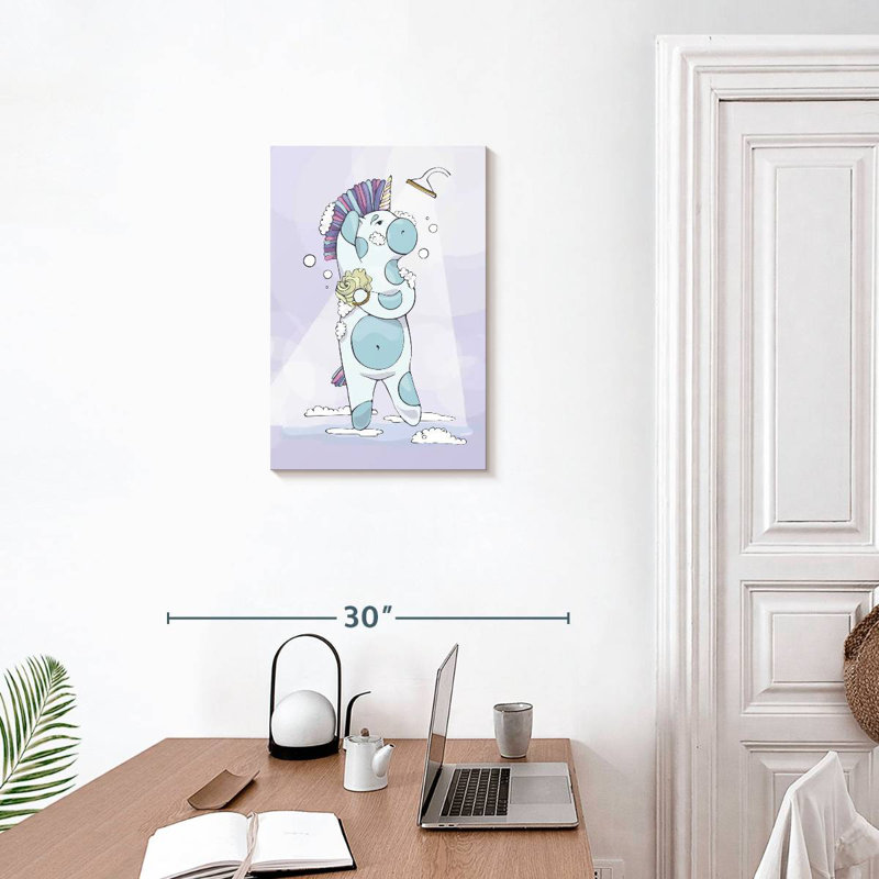 Douche Ashelle Unicorn, H 24 po x l 16 po